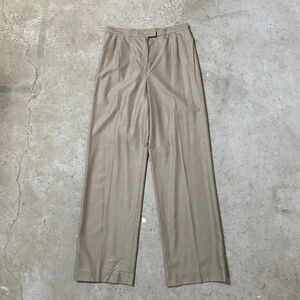 Lafayette 148 New York Pants Women’s 12 Wool Silk Blend Trouser Twill Darted